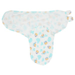 Baby Swaddle (White With Cows) - Ourkids - Bella Bambino