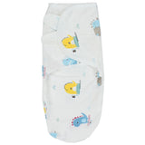 Baby Swaddle (White With Dinosaurs) - Ourkids - Bella Bambino