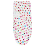 Baby Swaddle (White With Flowers) - Ourkids - Bella Bambino