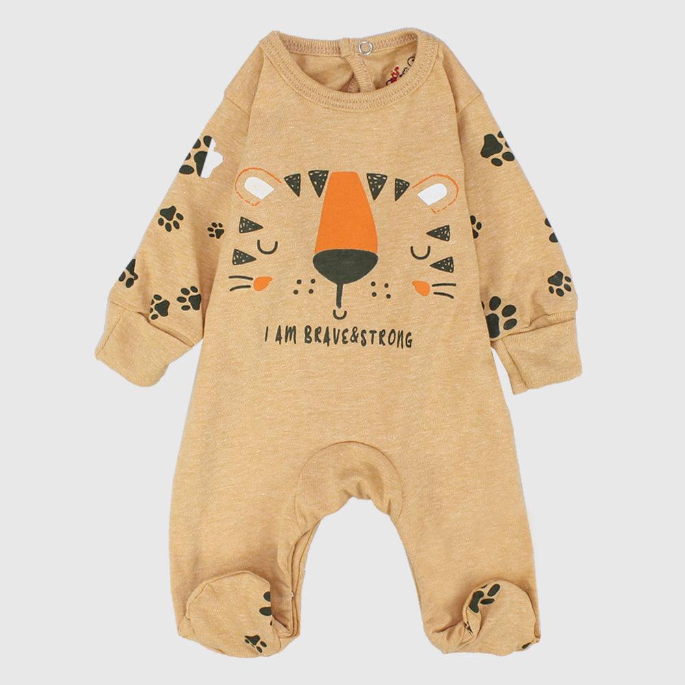 Baby Tiger Long-Sleeved Baby Footie - Ourkids - JOKY