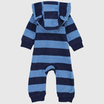 Baby Tiger On A Tractor Hooded Footless Onesie - Ourkids - Carter's