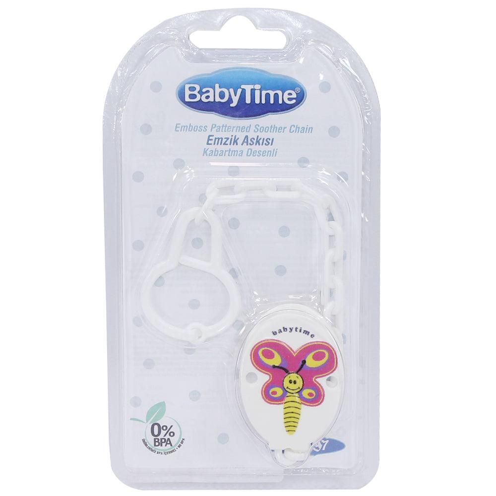 Baby Time Baby Embrossed Patterned Clips - Ourkids - Baby Time