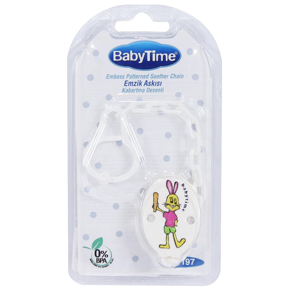 Baby Time Baby Embrossed Patterned Clips - Ourkids - Baby Time