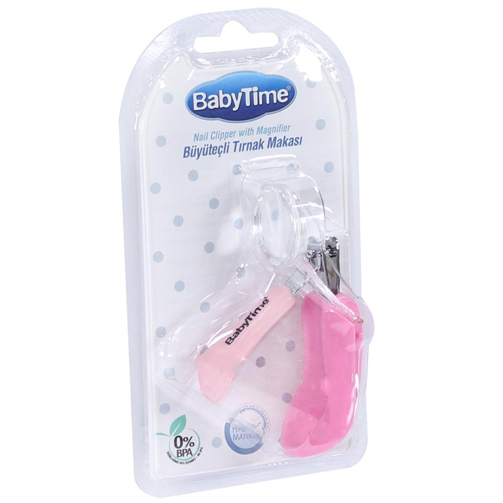 Baby Time Baby Nail Clipper With Magnifier - Ourkids - Baby Time