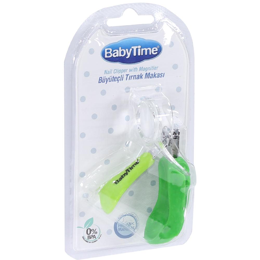 Baby Time Baby Nail Clipper With Magnifier - Ourkids - Baby Time