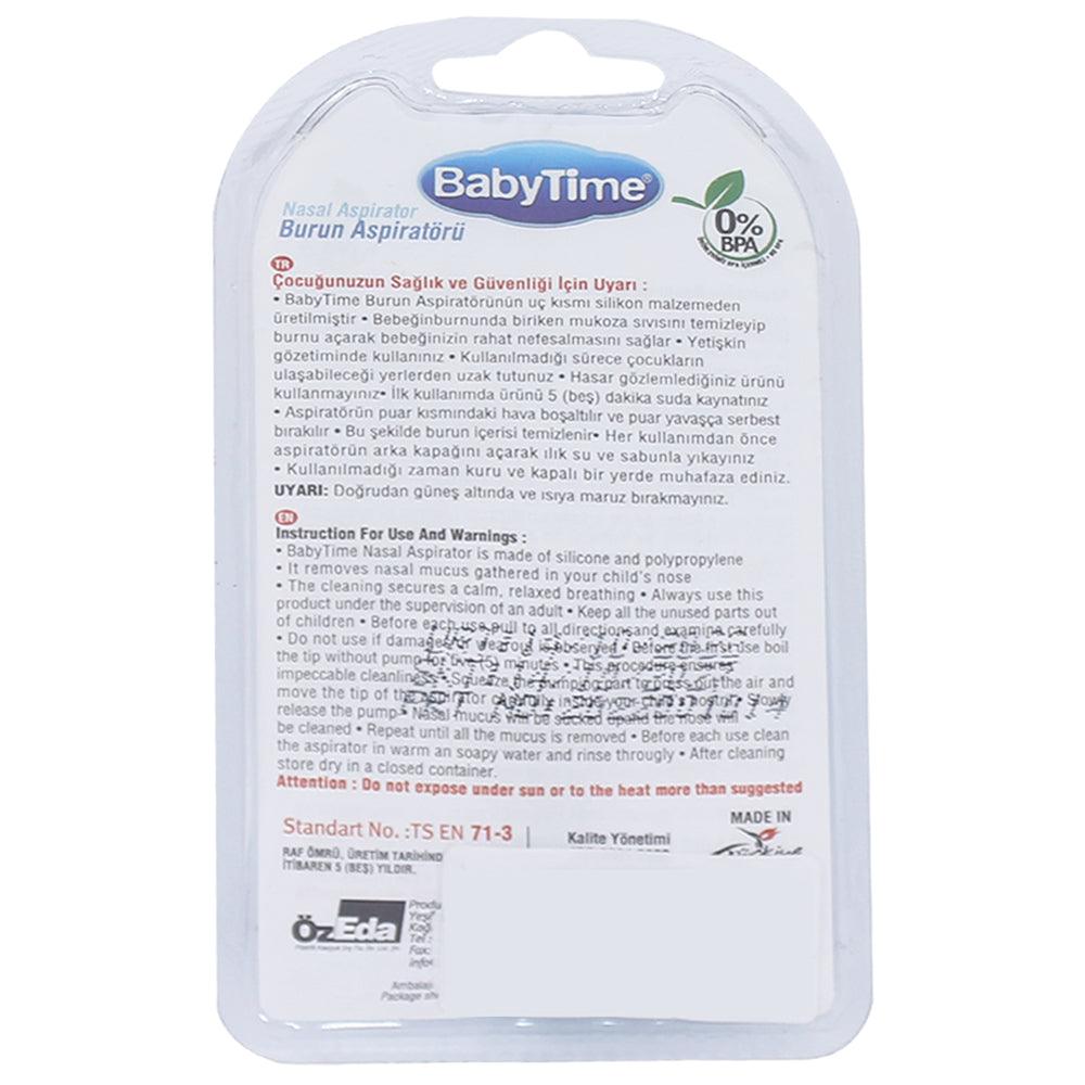 Baby Time Baby Nasal Aspirator - Ourkids - Baby Time