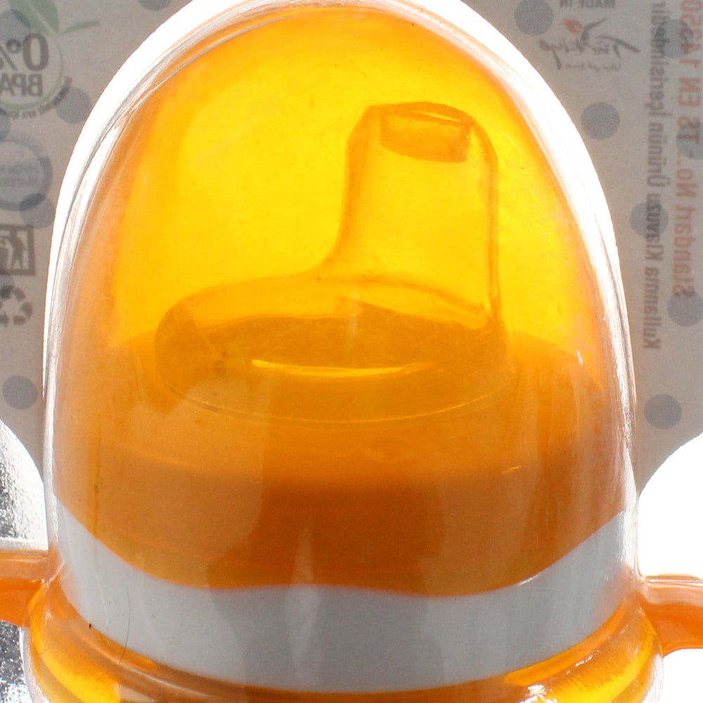 Baby Time Baby Non-Drip Handled Cup 250ml – Orange