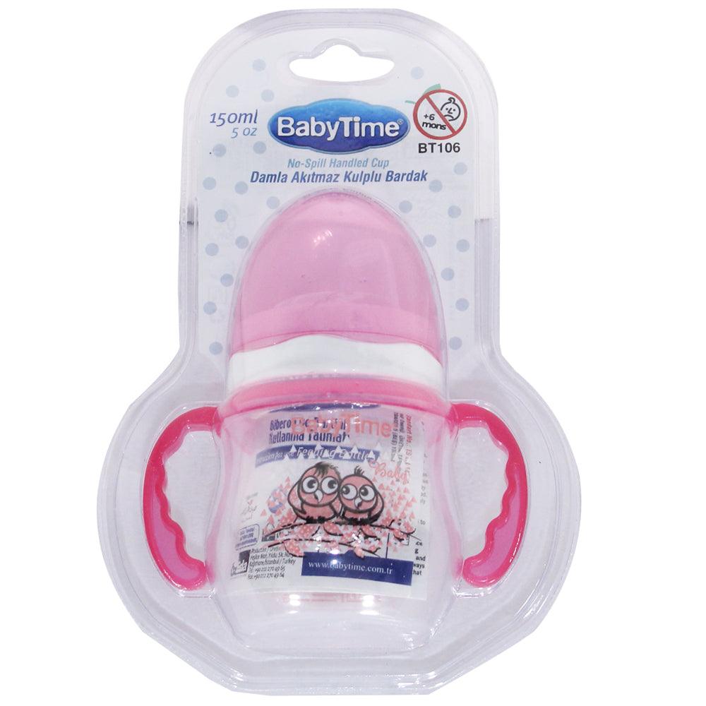 Baby Time Baby Non-Drip Handled Cup 150ml - Ourkids - Baby Time