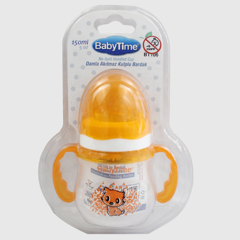 Baby Time Baby Non-Drip Handled Cup 150ml - Ourkids - Baby Time