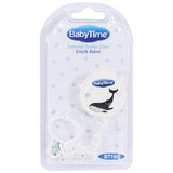 Baby Time Baby Patterned Soother Clips - Ourkids - Baby Time