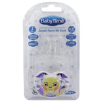 Baby Time Baby Silicone Orthodontic Patterned Soother With Cap No:1 - Ourkids - Baby Time