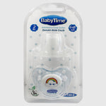 Baby Time Baby Silicone Orthodontic Soother With Cap No:2 - Ourkids - Baby Time