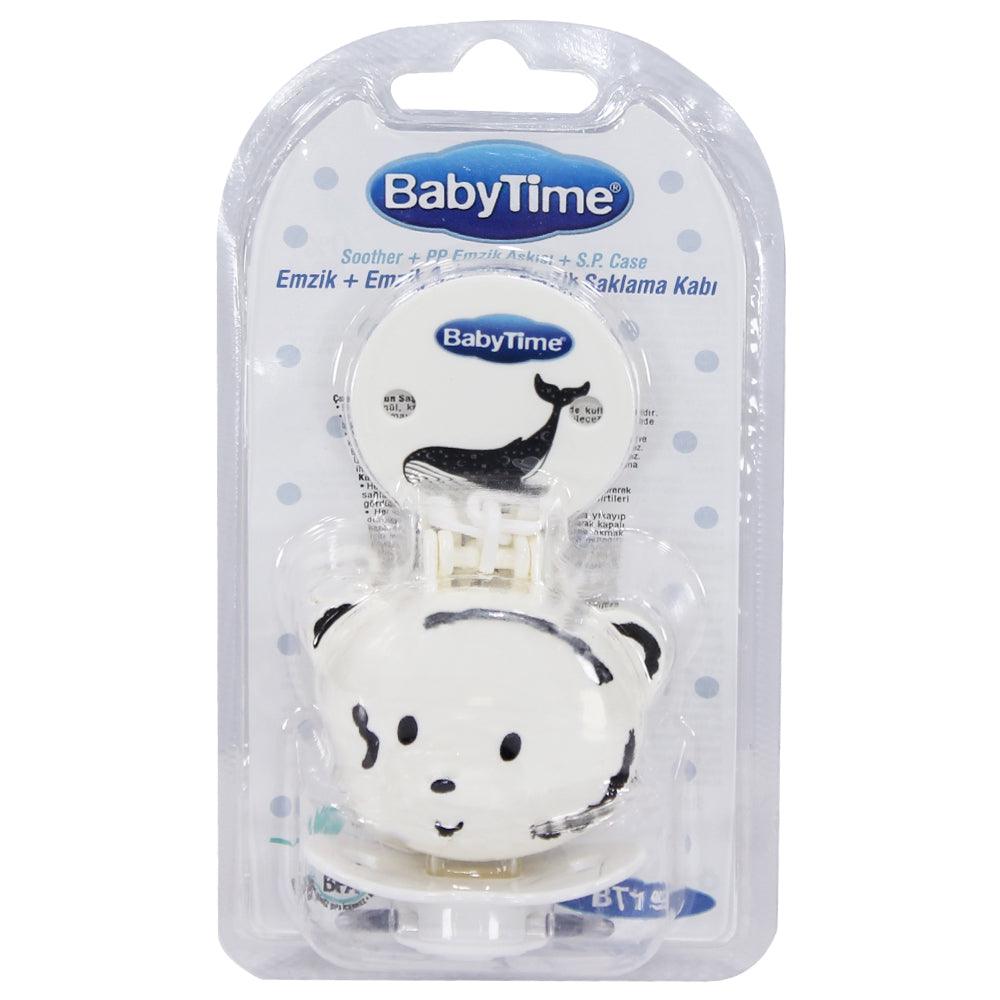 Baby Time Baby Soother Protector Case Plus Soother - Ourkids - Baby Time