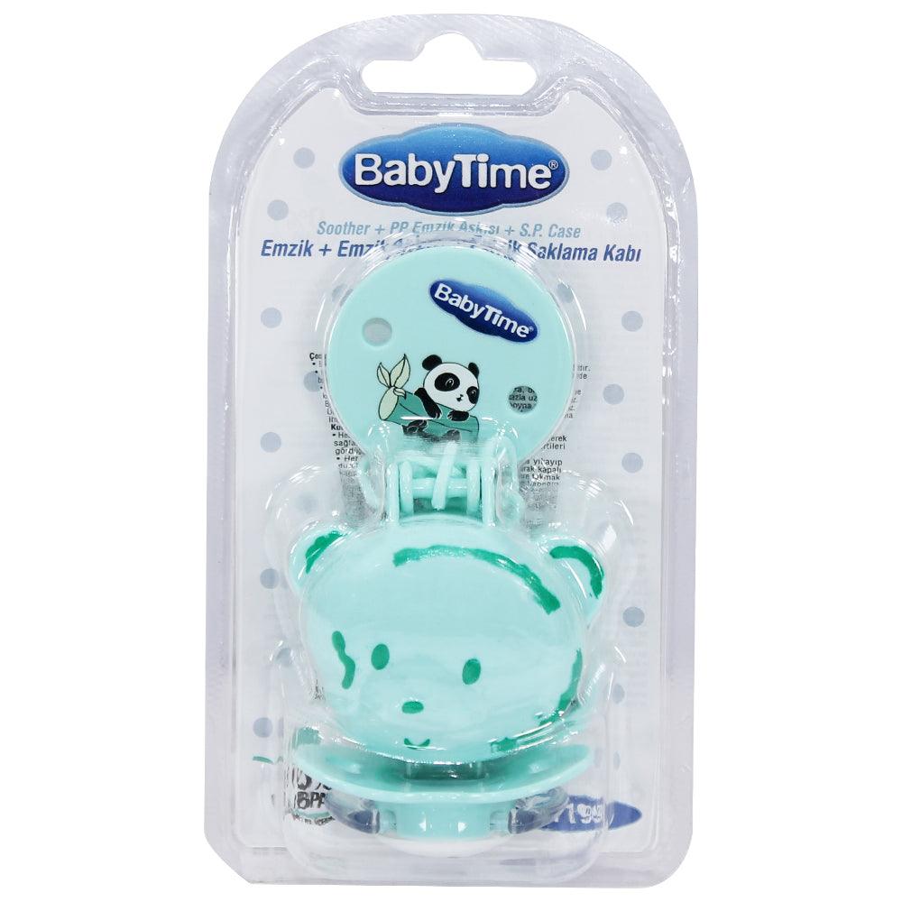 Baby Time Baby Soother Protector Case Plus Soother - Ourkids - Baby Time