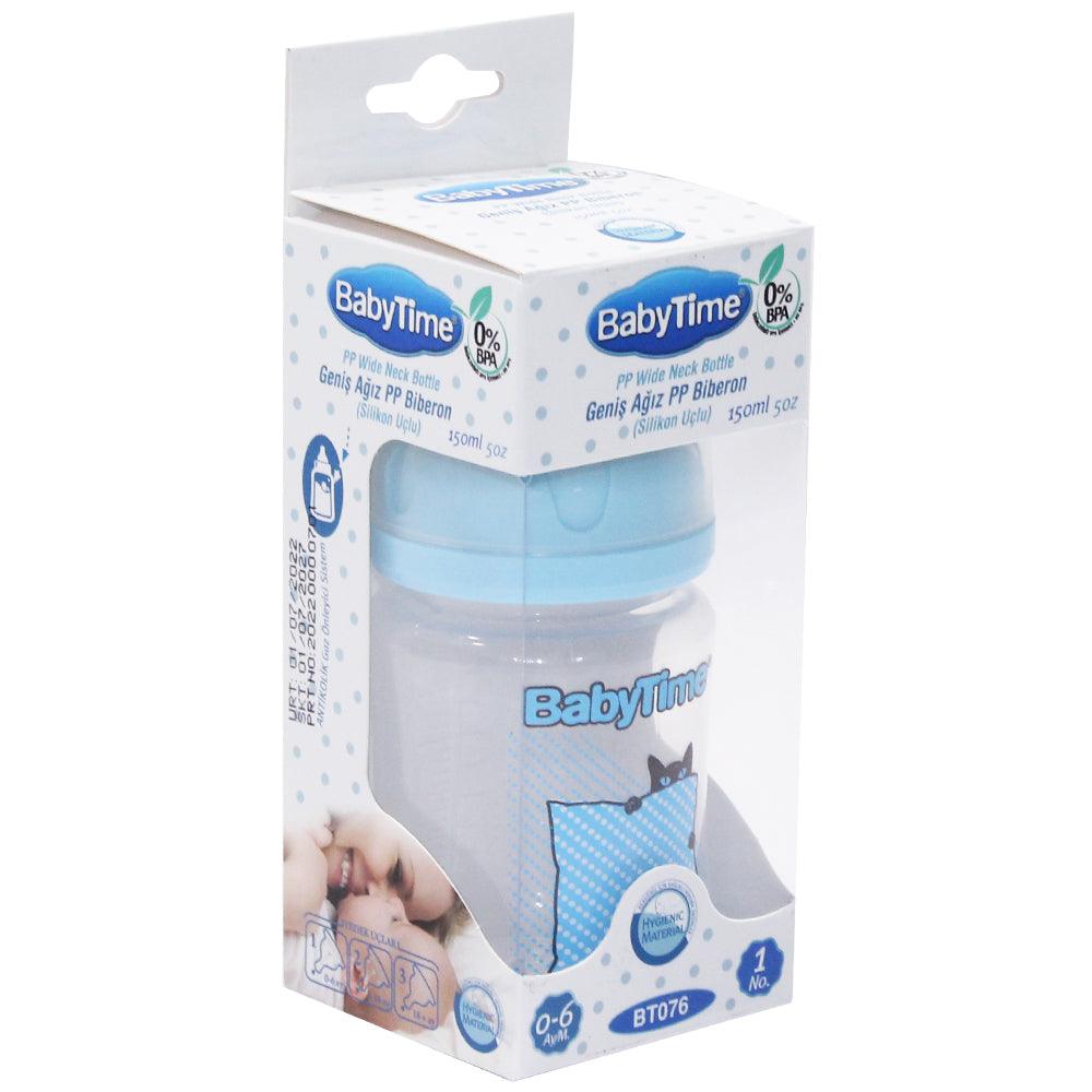 Baby Time Baby Wide Neck Bottle 150ml - Ourkids - Baby Time