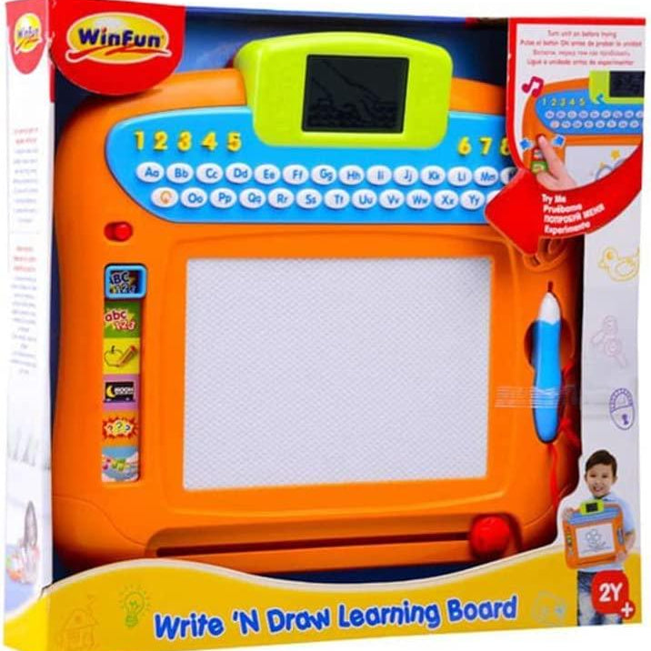 Baby Toy Write N Draw Learning Board - Ourkids - WinFun