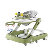 First Step Baby Walker with Basketball Hoop - Mint - Baby Essentials - OKO