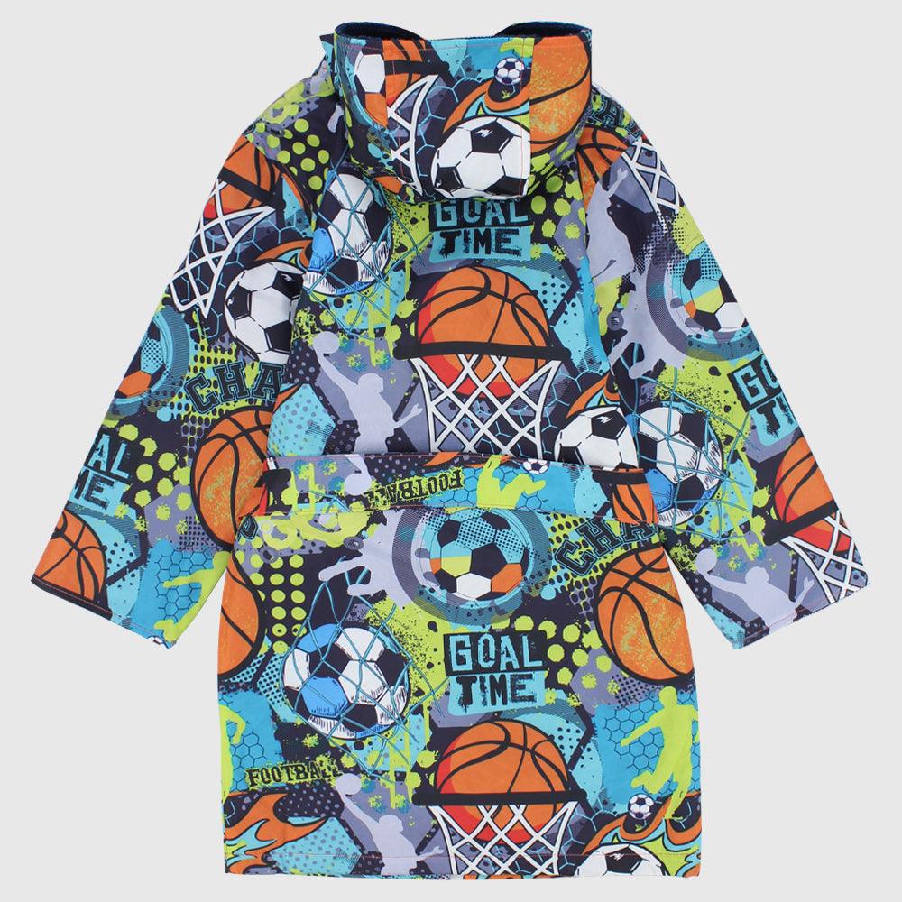 Ball Games Swim Robe - Ourkids - I.Wear