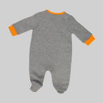 Baller Bear Long-Sleeved Baby Footie - Ourkids - Al Sayad