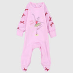 Ballerina Long-Sleeved Baby Footie - Ourkids - JOKY