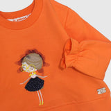 Ballerina Long-Sleeved Sweatshirt - Ourkids - Quokka