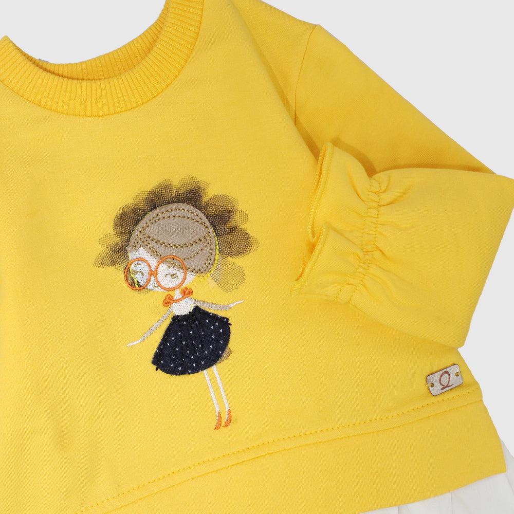 Ballerina Long-Sleeved Sweatshirt - Ourkids - Quokka