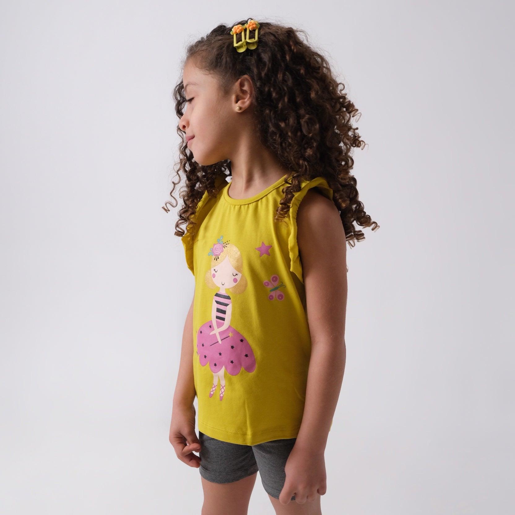 Ballerina Sleeveless Pajama - Ourkids - Ourkids