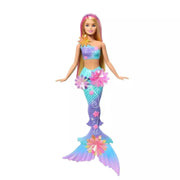 Mattel Barbie Flower Magic Mermaid Doll – Flowers Feature and Headband Accessory