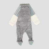 Baseball Long-Sleeved Baby Footie - Ourkids - Pompelo