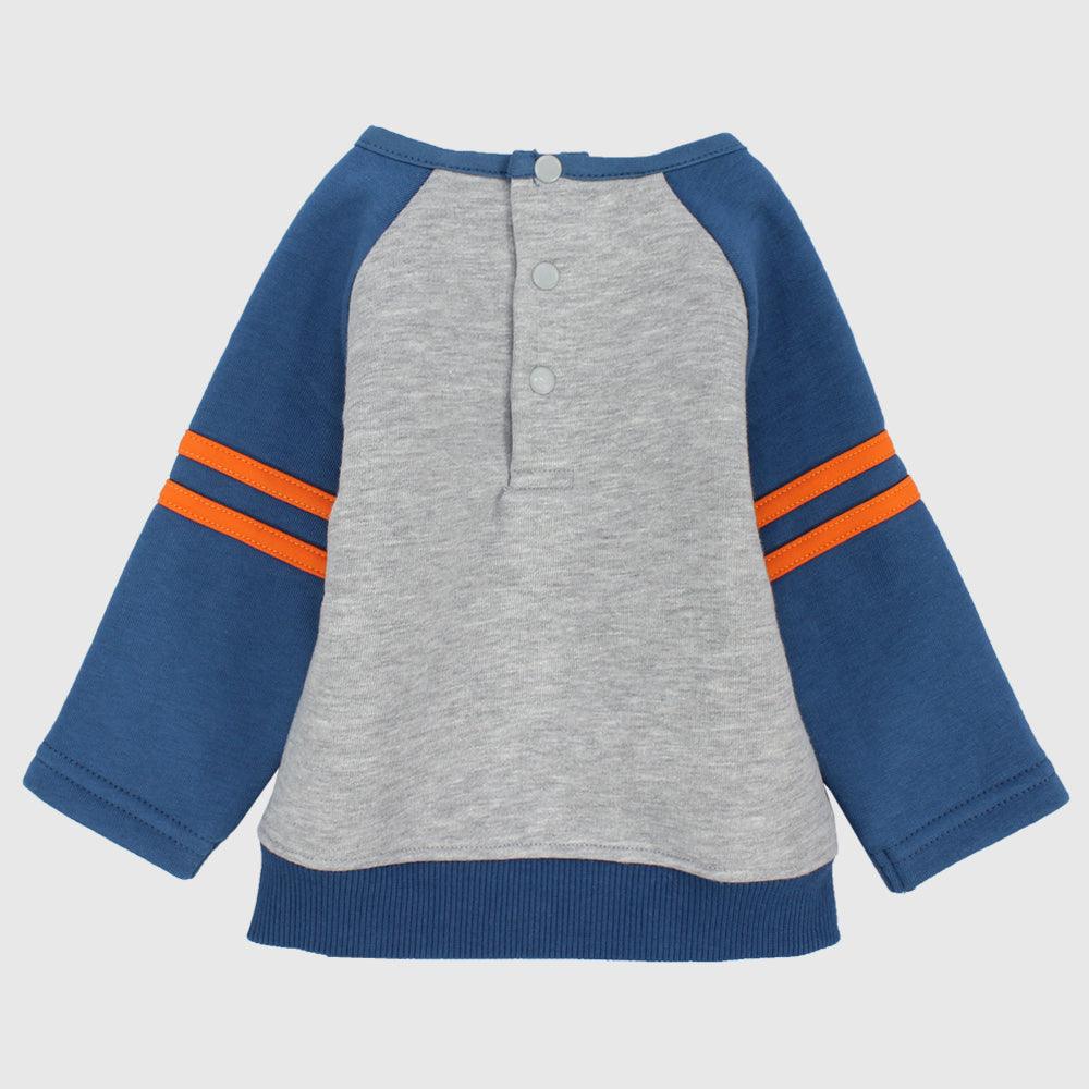 Baseball Long-Sleeved Sweatshirt - Ourkids - Pompelo