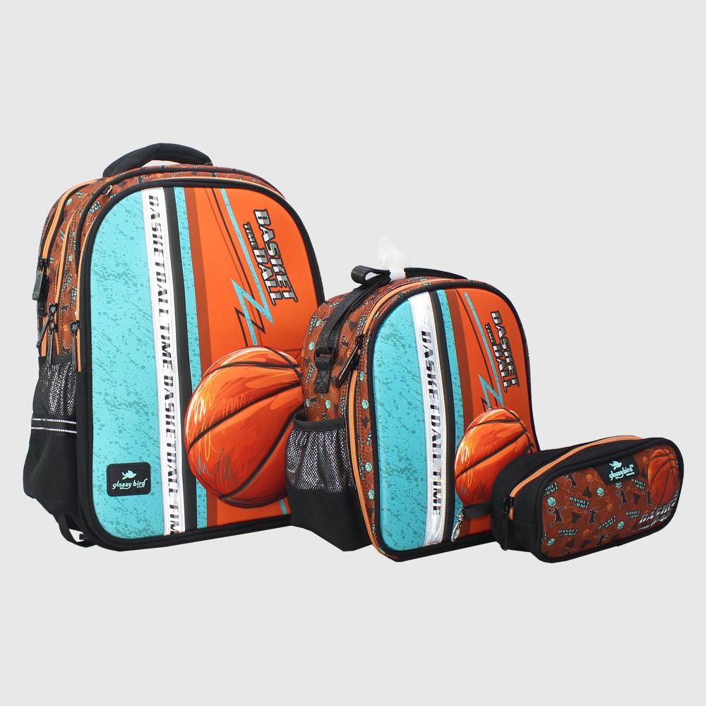 Basketball 17 Inches School Set - Ourkids - Glossy Bird