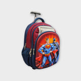 Batman & Superman Trolley Bag - Ourkids - B.Z.