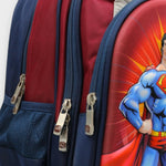 Batman & Superman Trolley Bag - Ourkids - B.Z.