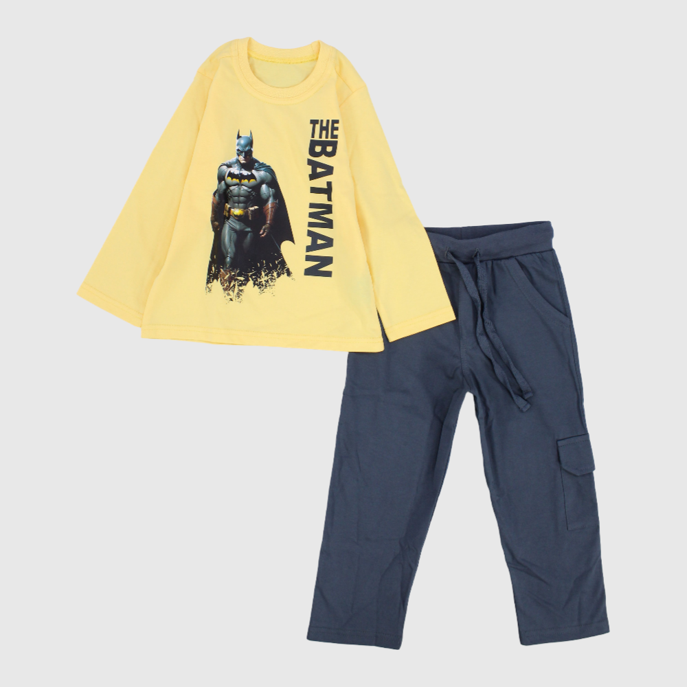 Batman Long-Sleeved Pajama - Ourkids - Dream