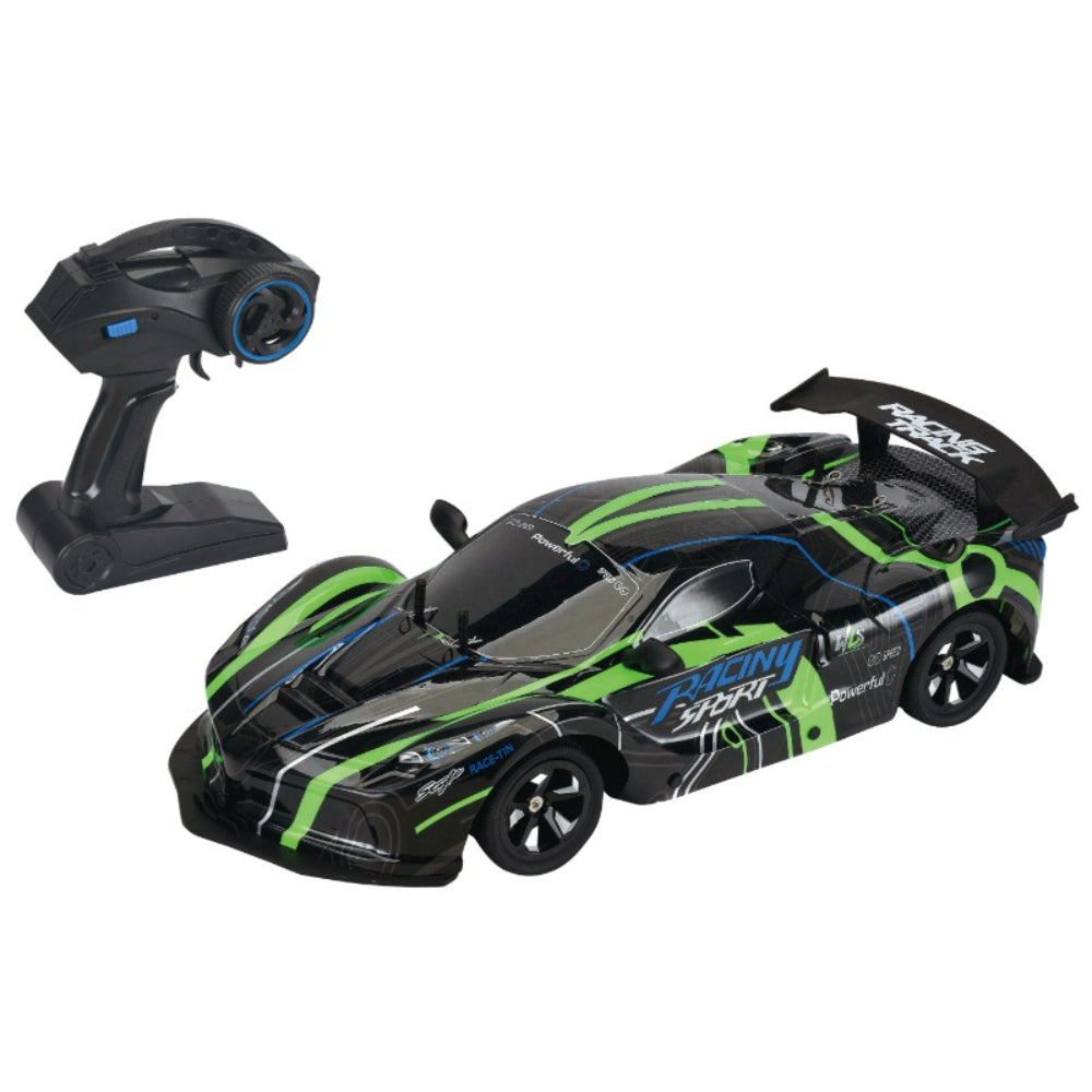 1:12 Scale High-Speed Drift Racing Car – Remote Control Toy for Kids (Green) - Toys - OKO