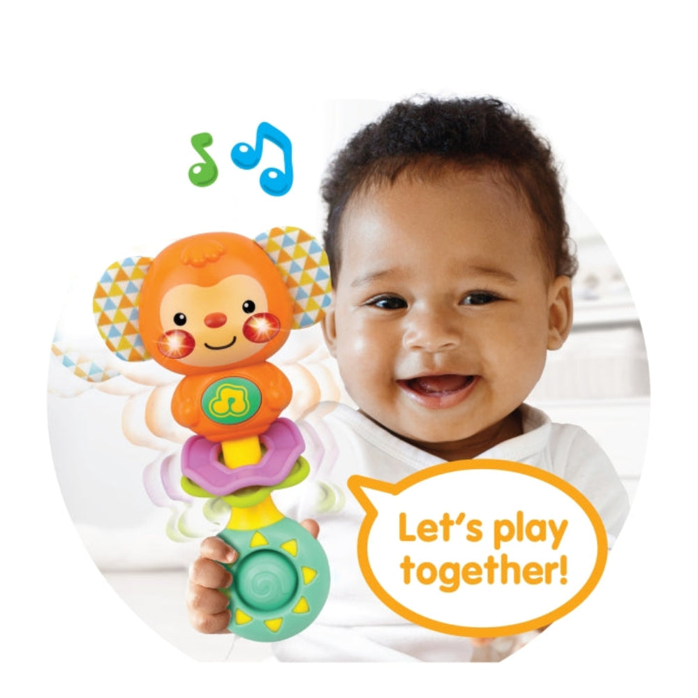 WinFun Sing-With-Me Rattle – Monkey