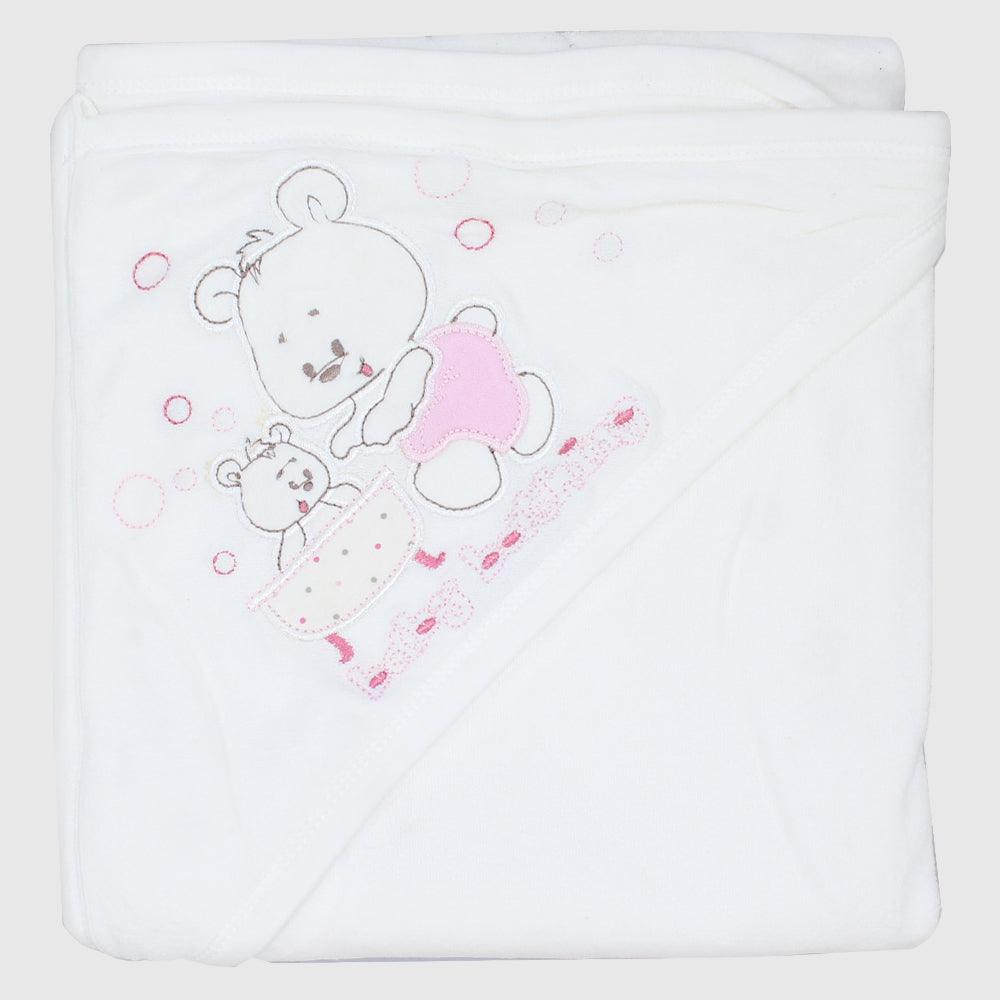 Bear Bath Baby Hooded Towel - Ourkids - Bubble Boom