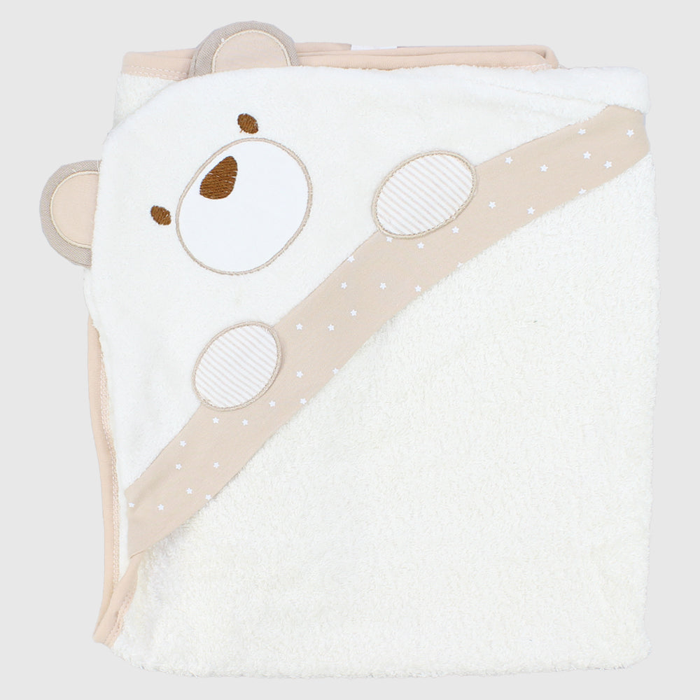 Bear Head Baby Hooded Towel - Ourkids - Bumber