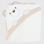 Bear Head Baby Hooded Towel - Ourkids - Bumber