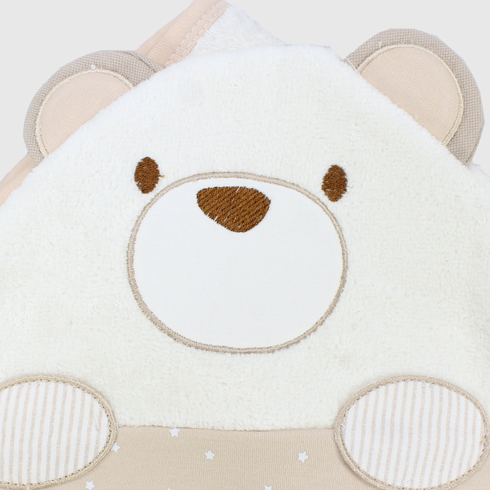 Bear Head Baby Hooded Towel - Ourkids - Bumber