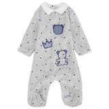 Bear King Baby Footie - Ourkids - Bumber