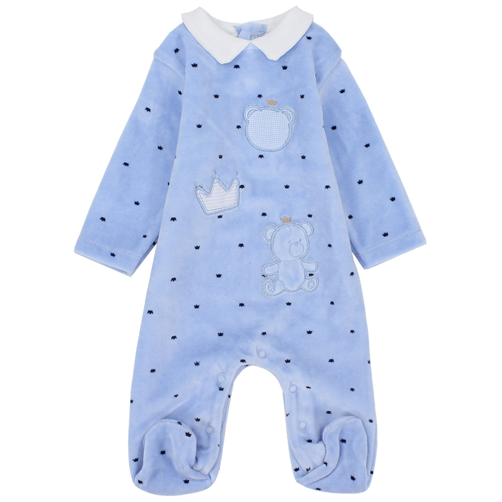 Bear King Baby Footie - Ourkids - Bumber