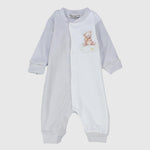 Bear On A Cloud Long-Sleeved Baby Footless Onesie - Ourkids - Berceau