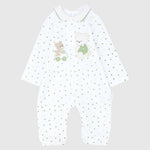 Beary Dotted Long-Sleeved Footless Onesie - Ourkids - Bumber