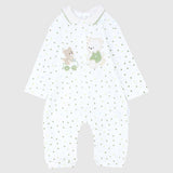 Beary Dotted Long-Sleeved Footless Onesie - Ourkids - Bumber