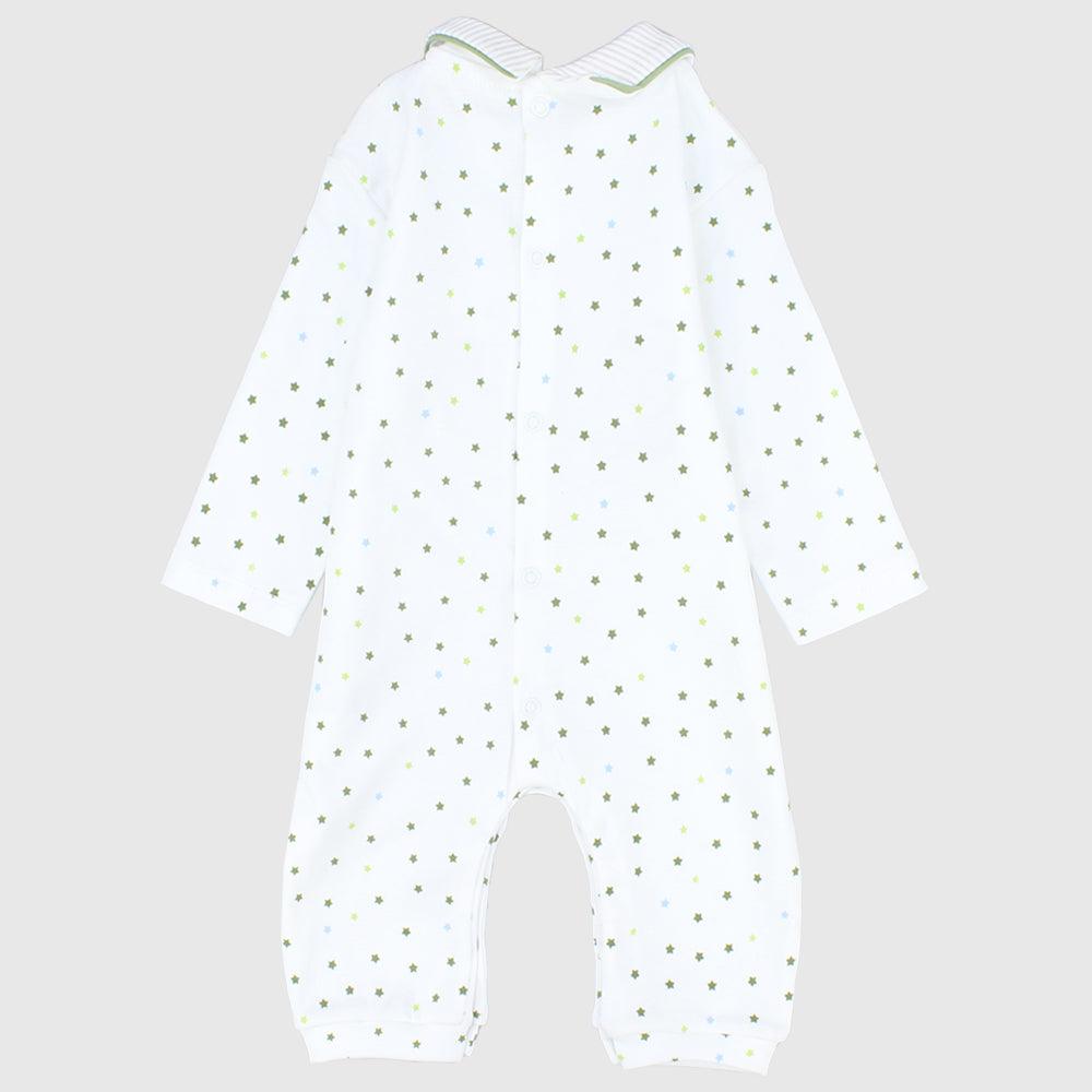 Beary Dotted Long-Sleeved Footless Onesie - Ourkids - Bumber