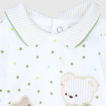 Beary Dotted Long-Sleeved Footless Onesie - Ourkids - Bumber