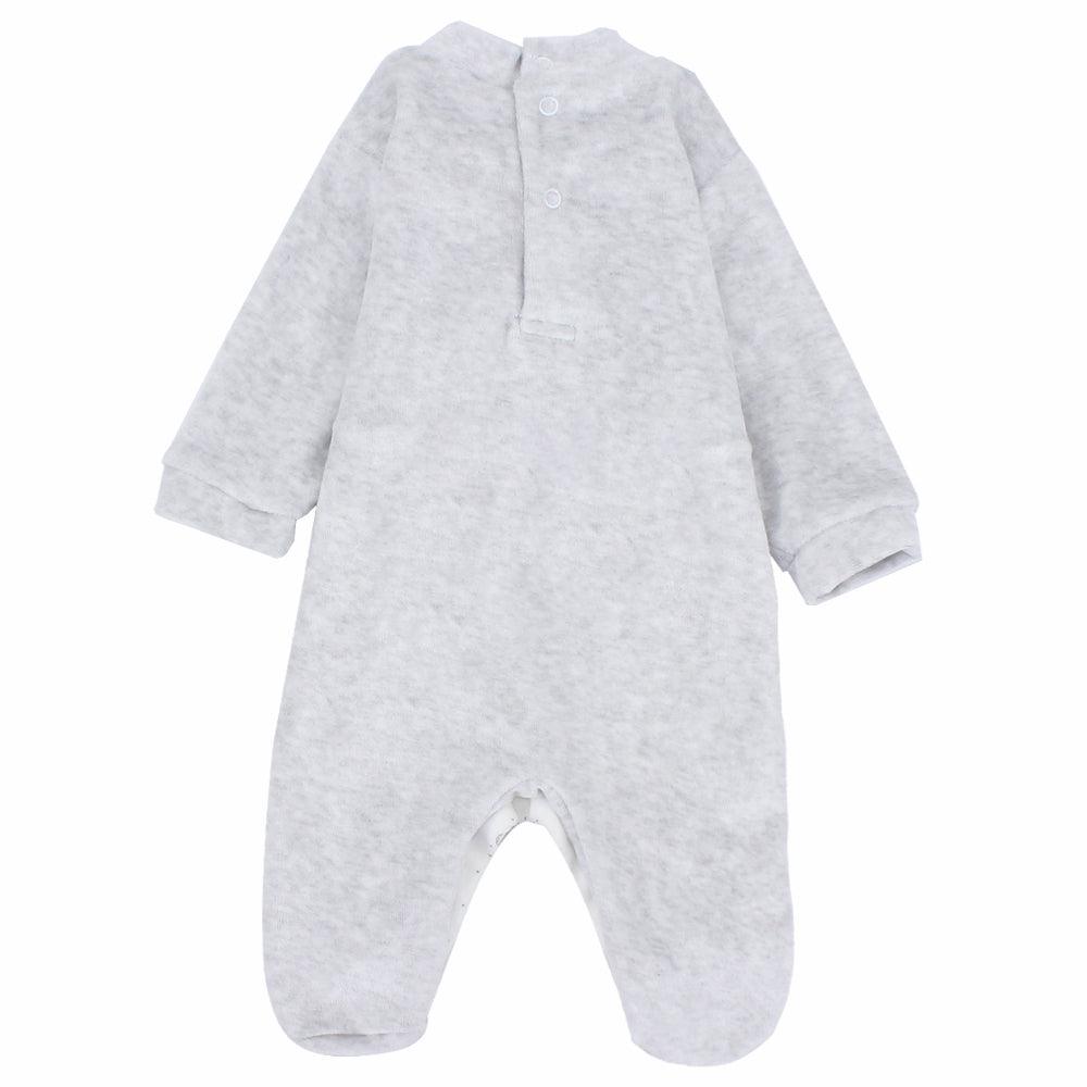 Beary Velvet Baby Footie - Ourkids - Papillion