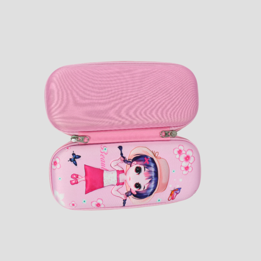 Beauty Girl Pink Pencil Case - Ourkids - TWK