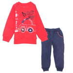 Beep Beep Long-Sleeved Fleeced Pajama - Ourkids - JOKY